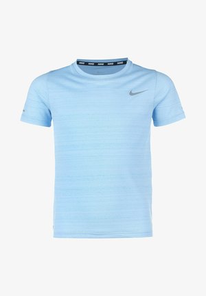 MILER - T-shirt z nadrukiem - psychic blue