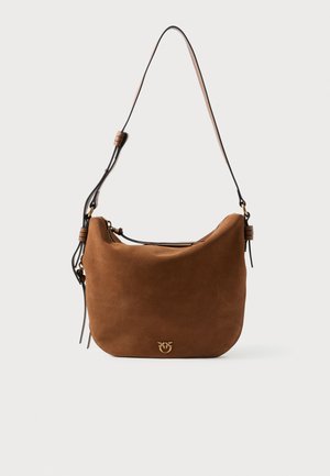 HOBO ZIP AROUND CLASSIC - Sac à main - marrone/leone/antique gold-coloured