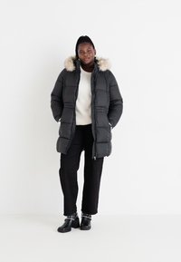Vero Moda Curve VMCPINAR COAT  - Cappotto invernale - black