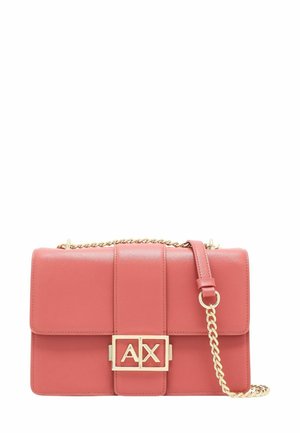 Armani Exchange MESSENGER - Bandolera - rosa salmone