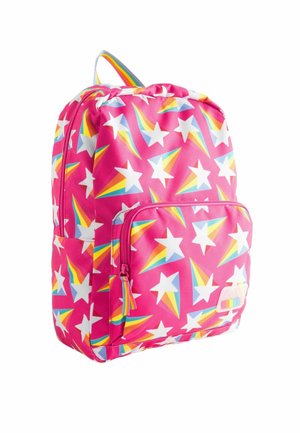 RAINBOW REGULAR FIT - School bag - pink stars