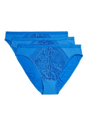 Marks & Spencer 3 PACK AMELIA HIGH LEG - Briefs - blue mix