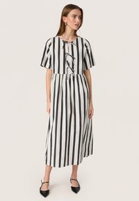Soaked in Luxury SLNENA  - Day dress - black and white stripe