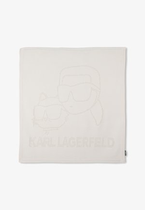 KARL LAGERFELD KIDS BLANKET UNISEX - Coperta per neonati - off white