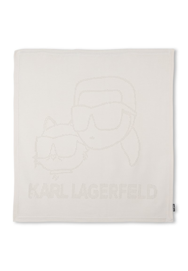 KARL LAGERFELD KIDS BLANKET UNISEX - Babyteppe - off white