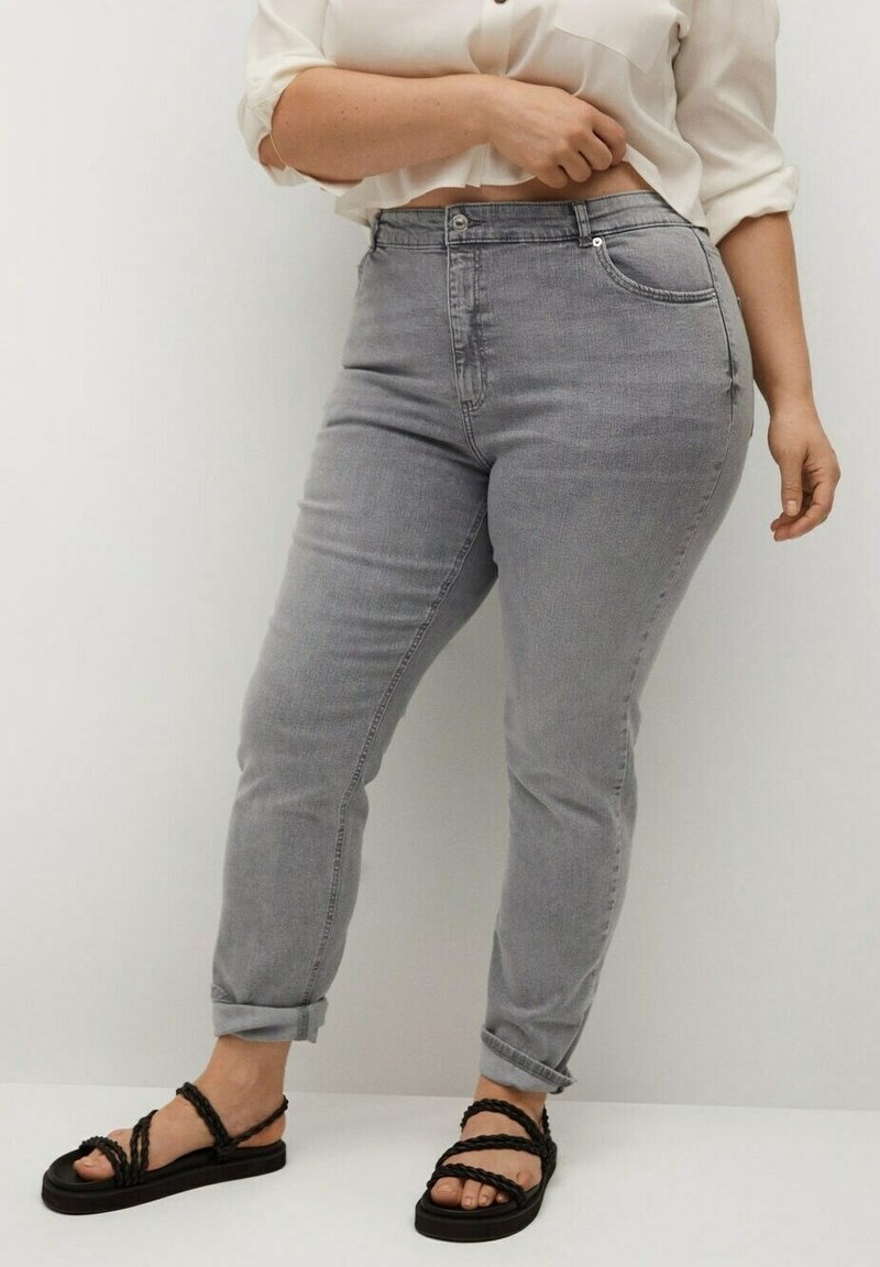 Violeta by Mango Jeans slim fit - grey denim