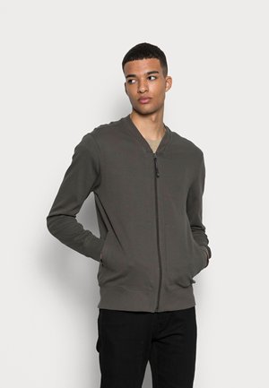 TWEETER TRACK - Sweater met rits - heavy battle grey