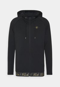 SIKSILK Sudadera con cremallera - black