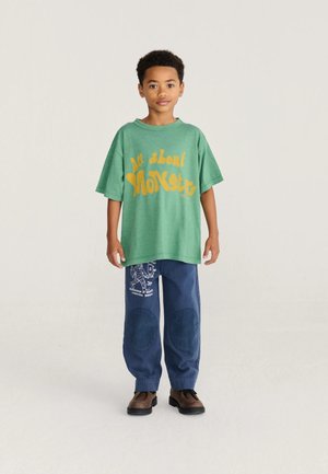 Bobo Choses, ALL ABOUT MONSTERS UNISEX - Tričko s potlačou - green