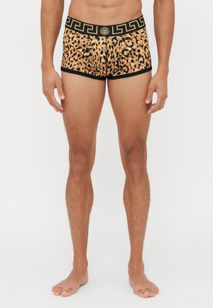 SHORT TRUNK TOPEKA GRECA MEDUSA - Boxers - gold-coloured/black