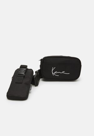 SIGNATURE MULTI PANEL BAG UNISEX SET - Ledvinka - black
