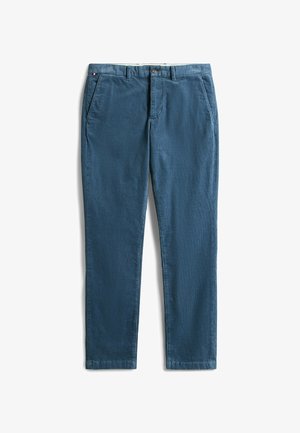 Tommy Hilfiger, DENTON - Pantalones chinos - brisk blue cord