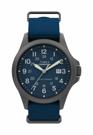 QUARTZ ANALOG EXPEDITION FIELD POST SOLAR - Ure - blue
