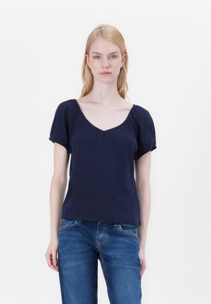 POINTELLE - Top - navy uniform