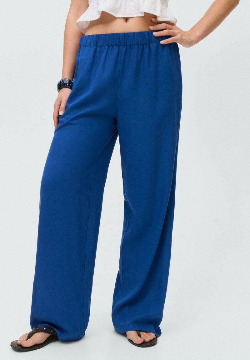Mango Kids - STRAIGHT - Trousers - dark blue, Enlarge