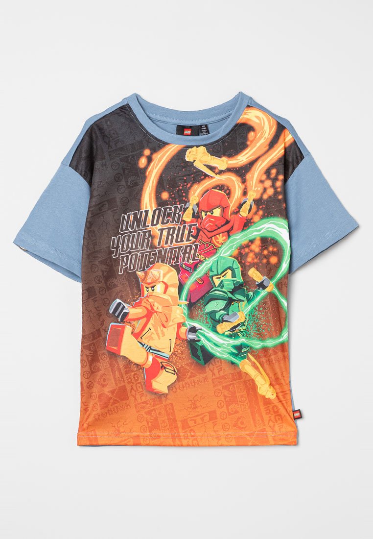 LEGO® kidswear T-shirt print blauw