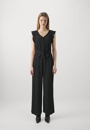 ONLELISA V NECK - Mono - black