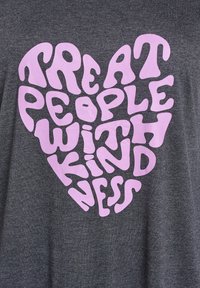 Zizzi Camicia da notte - black mel kindness