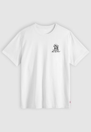 Levi's®, RELAXED FIT TEE - Μπλουζάκι με στάμπα - music city vinyl 2 white+ body music city vinylsblack back graphic in black