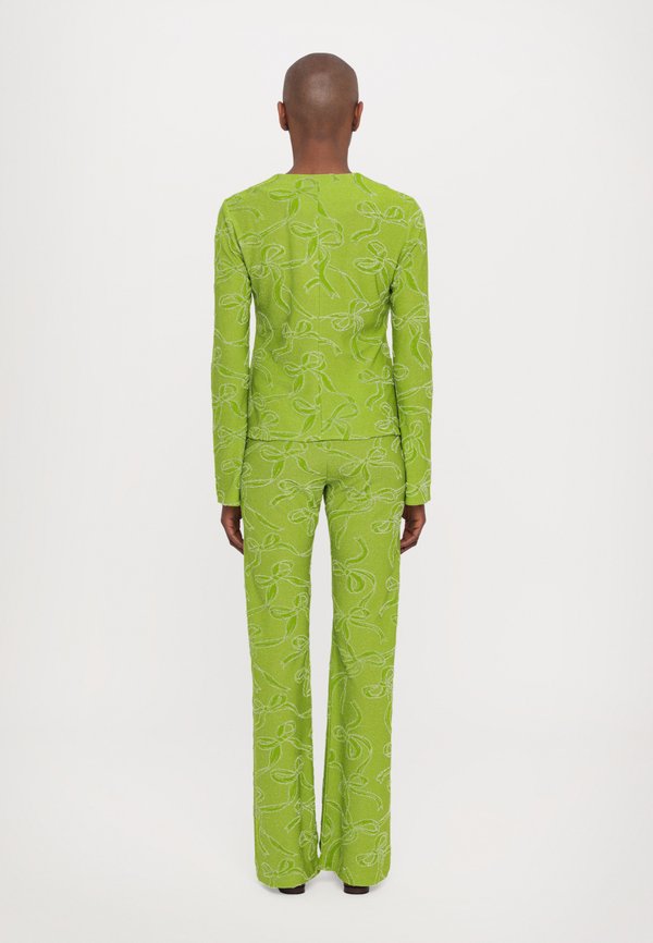 LONG SLEEVE TIE FRONT  - Long sleeved top3