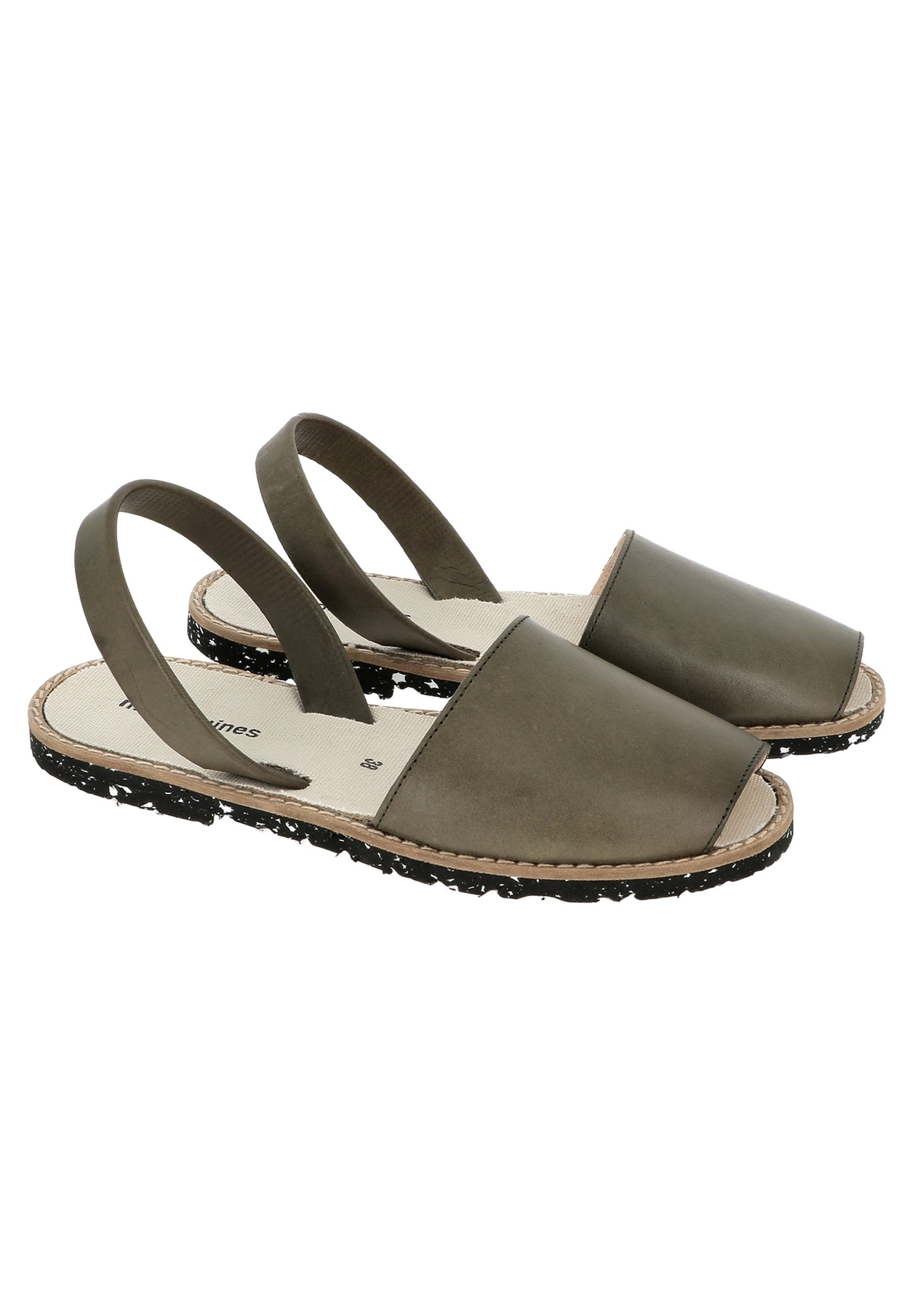 Minorquines AVARCA ECO - Sandalen - khaki/kaki - Zalando.be