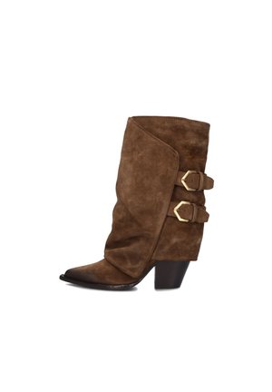 Cowboy/biker ankle boot - hombre noce wash oro op
