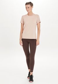 Endurance FUNKTIONS YONAN - T-shirt till träning - rugby tan