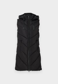 JDYSKYLAR PADDED HOOD - Bodywarmer - black