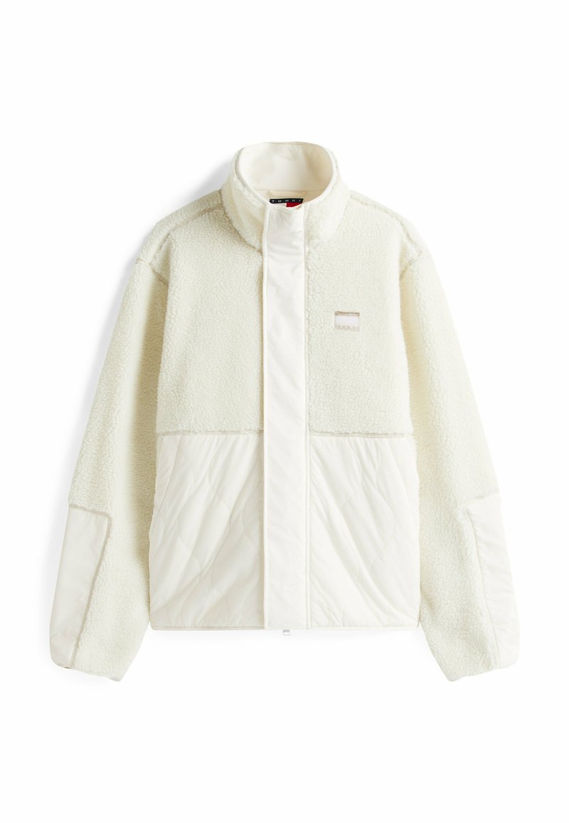 Tommy Jeans Fleecejas beige