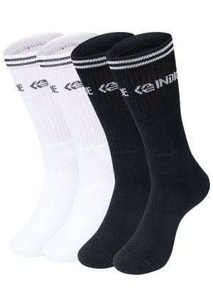 4 PAAR FALT - Calze - black mix