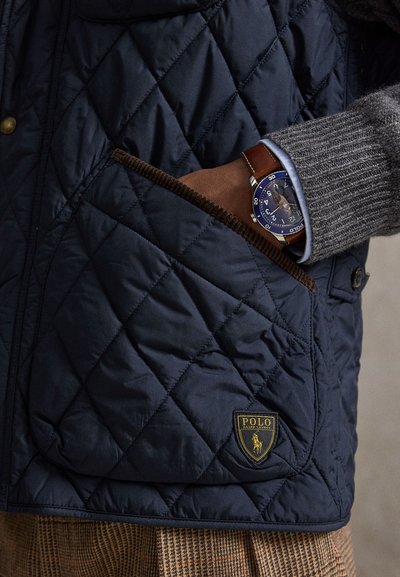 Polo Ralph Lauren THE BEATON QUILTED UTILITY VEST - Smanicato - college navy