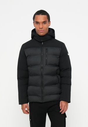 HOODED JACKET - Giacca invernale - black
