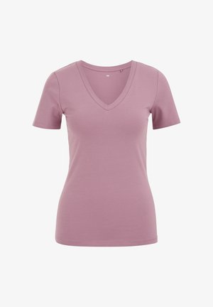 WE Fashion, T-shirt basic - pink