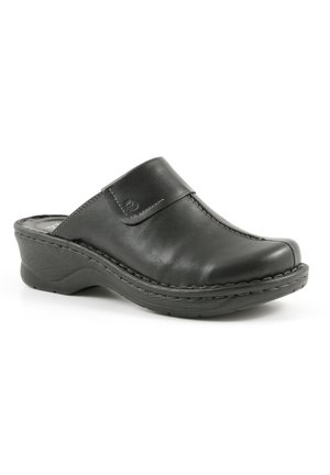 CAROLE - Heeled mules - schwarz