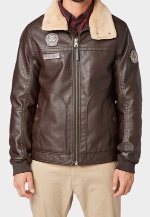 Kunstlederjacke - brown