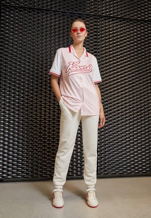 VARSITY BASEBALL - Košile - light pink