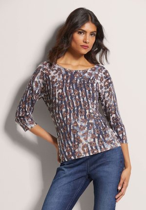 MADELEINE, Pullover - natural white   multicolor   cognac