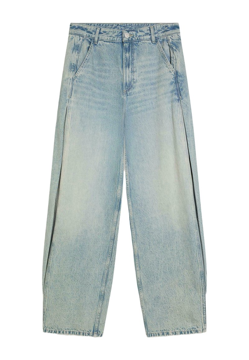 Bershka BARREL JEANS 01310231 - Relaxed fit jeans - light blue - Zalando