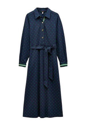 REGULAR FIT - LOUISA TIE WAIST PONTE - Maxikleid - navy