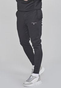 SIKSILK ESSENTIALS  JOGGERS - Pantaloni sportivi - black