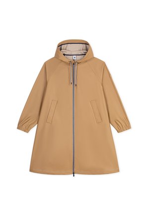 Petit Bateau, WOMEN'S LONG RAINCOAT IN TWO COLOURS - Parka - latte