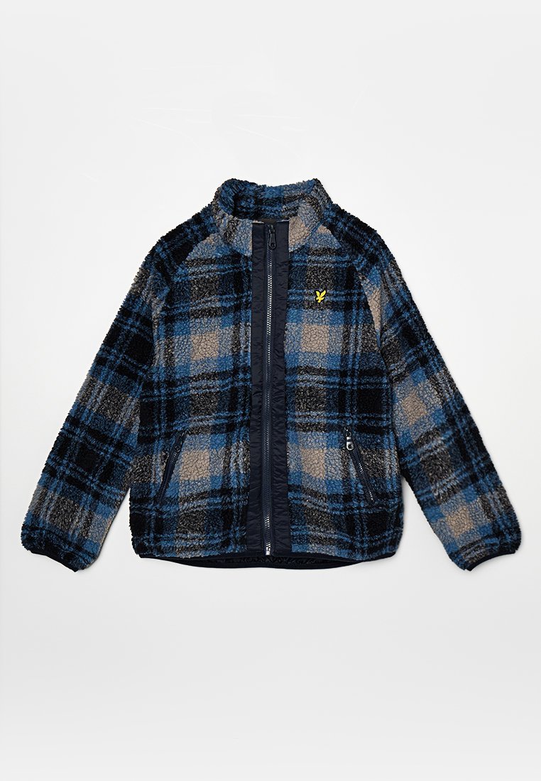Lyle & Scott Fleecejas donkerblauw