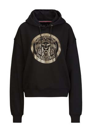 KARA S BIG LION - Kapuzenpullover - black gold