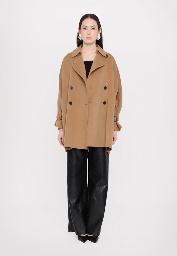 ONCIA - Short coat - camel4