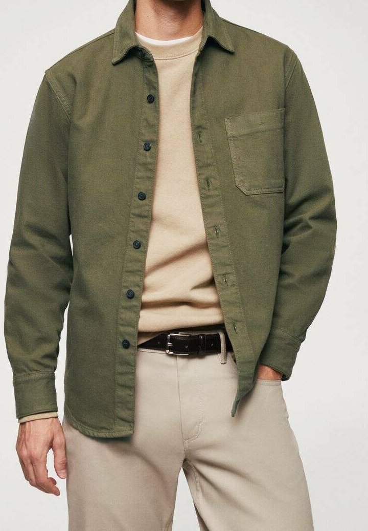 Mango Košile - khaki