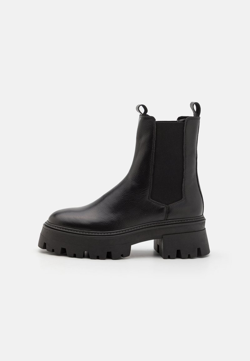 Zign Botine cu platformă - black