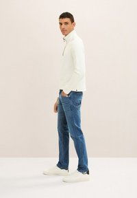 TOM TAILOR TTJOSH Slim - Blugi slim fit - used mid stone blue denim