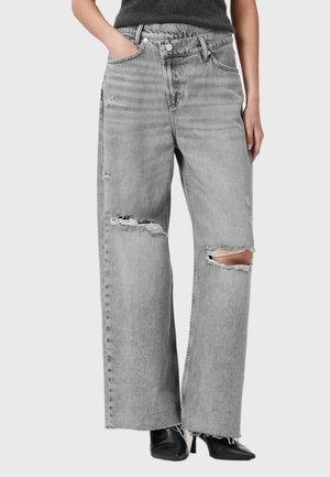 CROSSOVER - Jeans relaxed fit - destroy grey