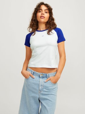 JJXX JXGIGI LOGO TEE - Μπλουζάκι με στάμπα - bright white