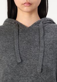 Pieces PCPIKO HOODIE - Svetr - dark grey